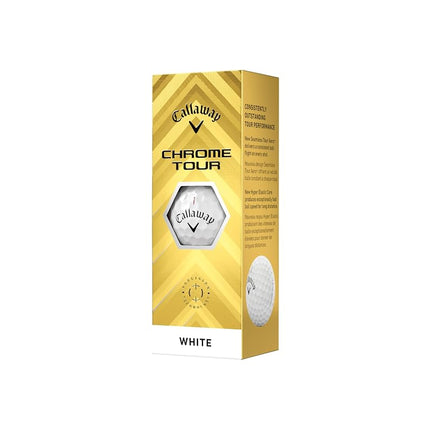 Callaway Golf Chrome Tour Golf Ball, White