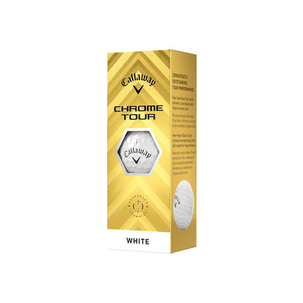 Callaway Golf Chrome Tour Golf Ball, White