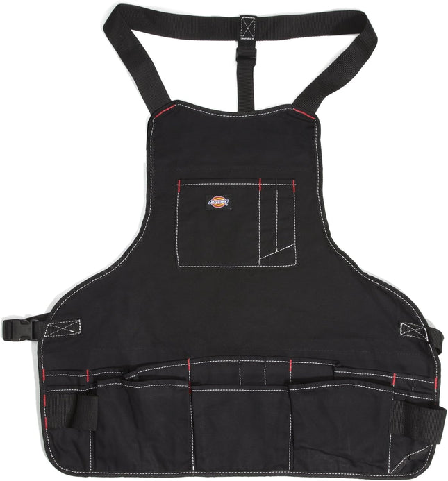 Dickies 16-Pocket Workshop Bib Apron, Durable Canv