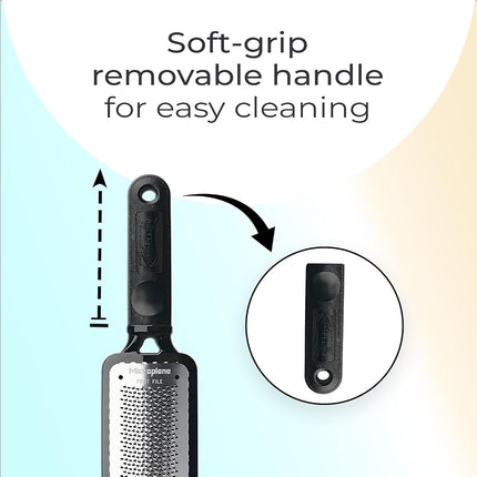 Microplane The Original Colossal Foot File Pedicure Rasp - Black