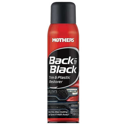 Mothers 06110 Rénovateur de garnitures et plastiques Back-to-Black - 283 g
