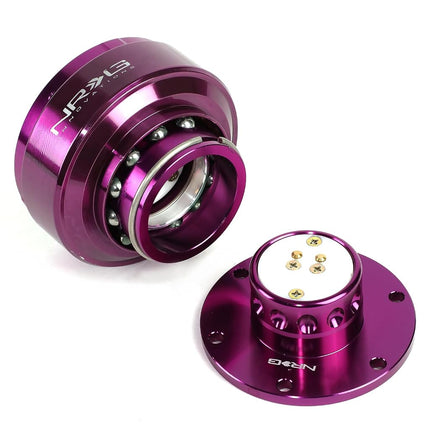 NRG Innovations SRK-200PP Quick Release (Purple Body/Purple Ring)