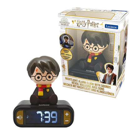 LEXIBOOK, Harry Potter Nightlight Alarm Clock, RL800HP