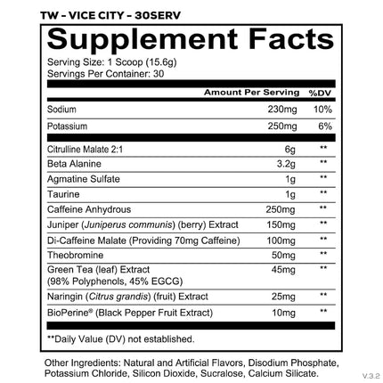 Redcon1 Strawberry Kiwi Total War Pre Workout Supplement 435 g