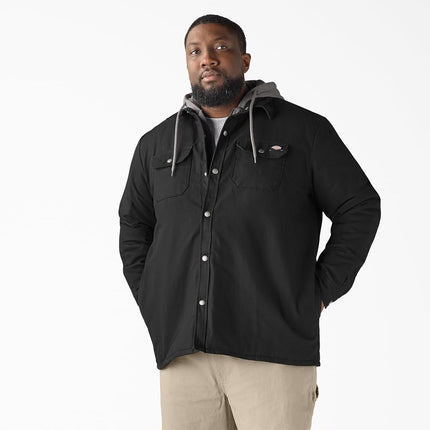 Dickies Fleece Hooded Duck Shirt Jack Relaxed