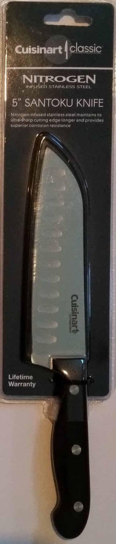 Cuisinart Classic 5" Santoku Knife with Guard - Ni