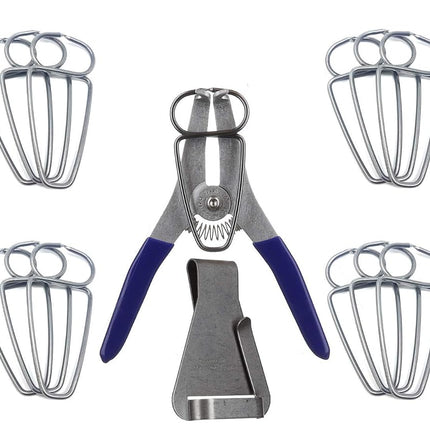 Collins Spring Loaded Pliers with 13 Mitre Clamps 