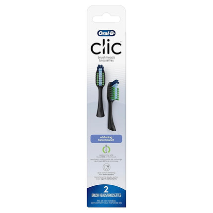Oral-B Clic Toothbrush Whitening Replacement Brush