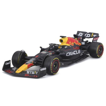Bburago Formula 1 F1 Red Bull Racing 4-Pack Set - Verstappen - 1:43 Scale - Incredibly Detaield Die-Cast Collectible Replica Race Car Model
