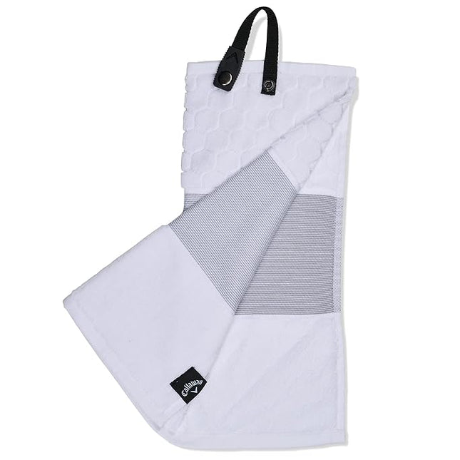 Callaway Golf Tri Fold Towel 2023 White