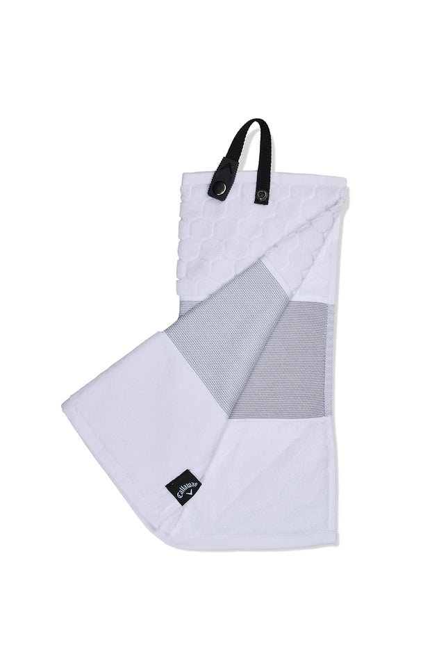 Callaway Golf Tri Fold Towel 2023 White