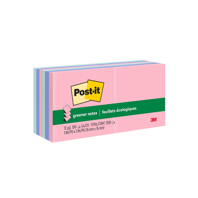 Post-it Mini Notes, 1.5x2 in, 12 Pads, America's #