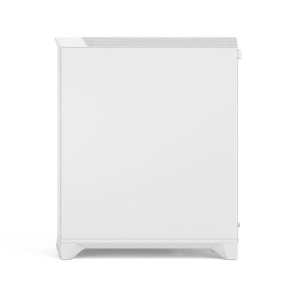 Fractal Design Meshify 3 RGB White Tempered Glass Clear Tint - High Airflow PC Gaming Case - Mesh Front Panel - Three ARGB Momentum 14 Gen 2 Fans Included