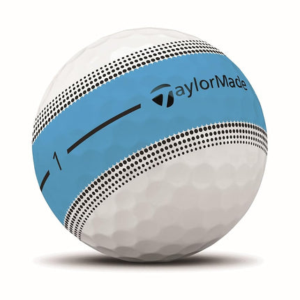 TaylorMade Golf Tour Reaction Stripe Multipack One Dozen