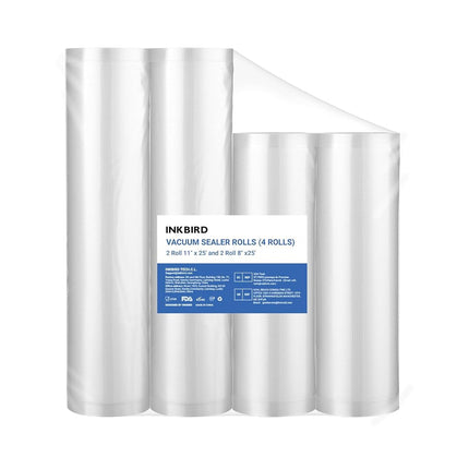 Inkbird Vacuum Sealer Bags 2 Rolls (28x750cm)+ 2 R