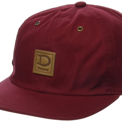 Dickies Mens Waxed Canvas Hat, Red, One Size