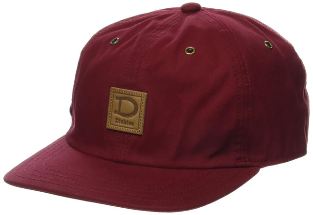 Dickies Mens Waxed Canvas Hat, Red, One Size