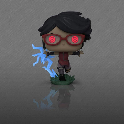 Pop! Animation: Boruto - Sarada with Sharingan (Glow in The Dark Exclusive)