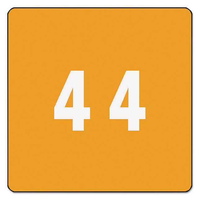 Smead DCC Color Coded Numeric Labels Orange - Numb
