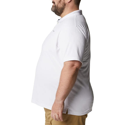 Columbia Men's Utilizer Polo Shirt, White, 4X