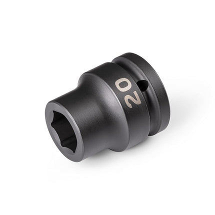 TEKTON 3/4 Inch Drive x 20 mm 6-Point Impact Socket | SID32120