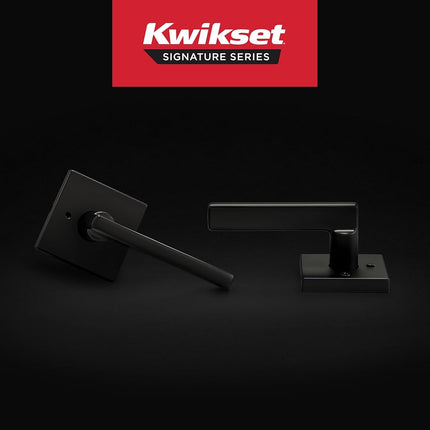 Kwikset 97300-913 Lever, Matte Black