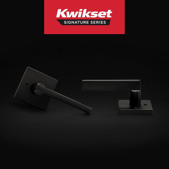 Kwikset 97300-913 Lever, Matte Black