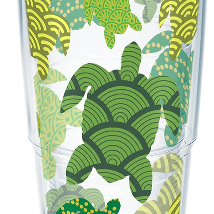 Gobelet isotherme Tervis Motif Tortue fabriqué aux États-Unis à double paroi, garde les boissons froides et chaudes, 473 ml, classique