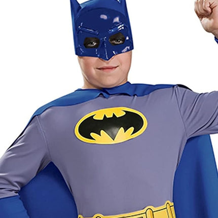 Rubie's Costume Co Batman The Brave and The Bold Batman Costume with Mask and Cape, Small, Multicolor