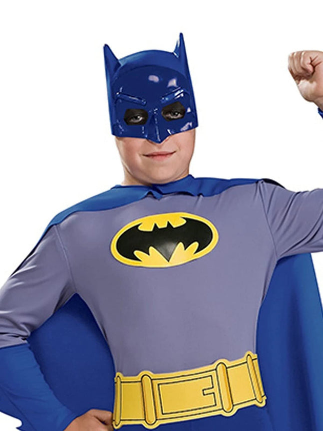 Rubie's Costume Co Batman The Brave and The Bold Batman Costume with Mask and Cape, Small, Multicolor