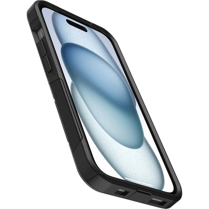 OtterBox Strawberry Commuter Series Case - Black, Slim & Tough, Pocket-Friendly, with Port Protection