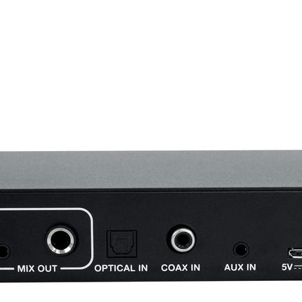 Rockville RKI65BT Interface Microphones Karaoké Sans Fil Double UHF+Bluetooth, Noir