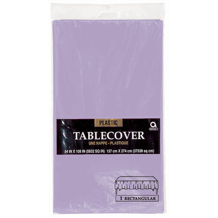 Disposable Rectangular Plastic Party Table Cover T