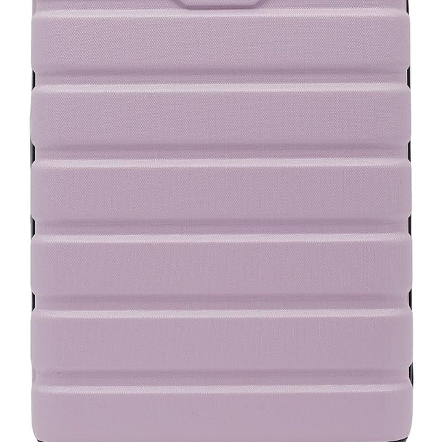 Wrangler Hardside Carry-on Spinner Luggage, Lilac, Carry-On 20-Inch, Hardside Carry-on Spinner Luggage