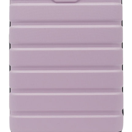 Wrangler Hardside Carry-on Spinner Luggage, Lilac,