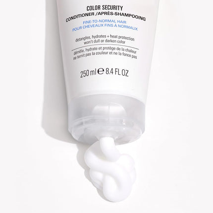 COLOR WOW Color Security Conditioner Fine-to-Normal – Weightless Hydration for Fine, Thin, Fragile Hair; Detangles, Nourishes + Adds Shine with Argan Oil; Colour Safe; Heat Protection