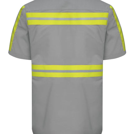 Red Kap Men's Performance Tech 2 Piece Lined Collar Shirt