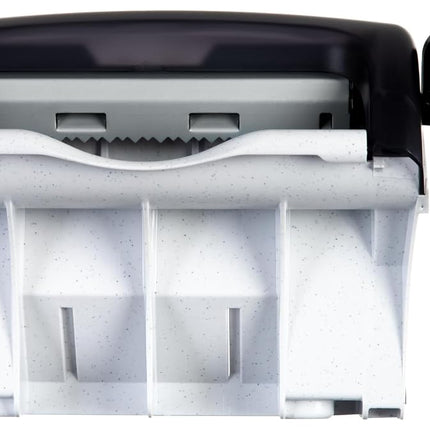 San Jamar T950TBK Element Lever Roll Towel Dispenser, Classic, Transparent Black Pearl