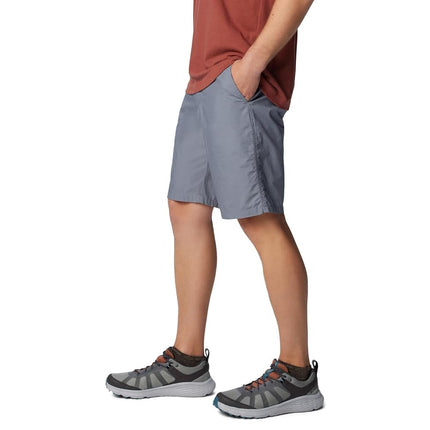 Columbia Men's Washed Out Short Hiking, Grey Ash, 50W x 8L Big
