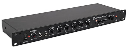 Rockville PPA20 Preamp Professional 1U Rack Mount Pre-Amplifier w/Crossover+EQ