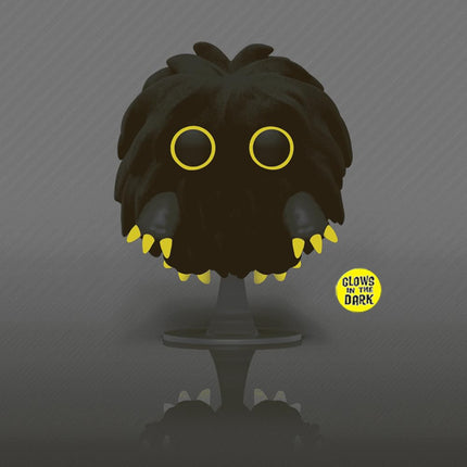 Funko Pop Yu Gi Oh Kuriboh Flocked #1455 Pop Exclusive Edition - Yugioh Figures - Glow in the Dark
