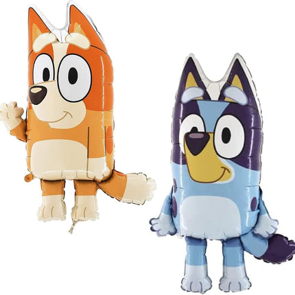 Toyland® Pack Of 2-32 Inch Bluey Foil Balloons - 1