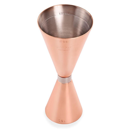 Barfly Drink Jigger, 1 oz x 2 oz Slim Style, Copper