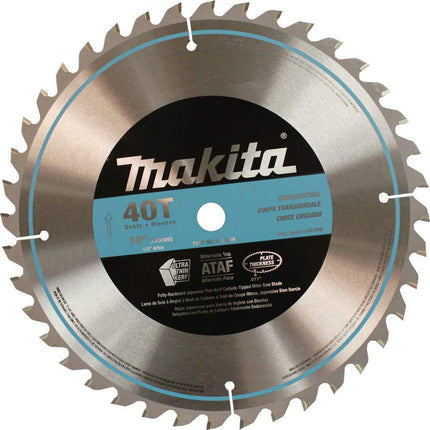 Lame de scie à onglet Makita A-93669 de 254 mm à 40 dents, micro-polie