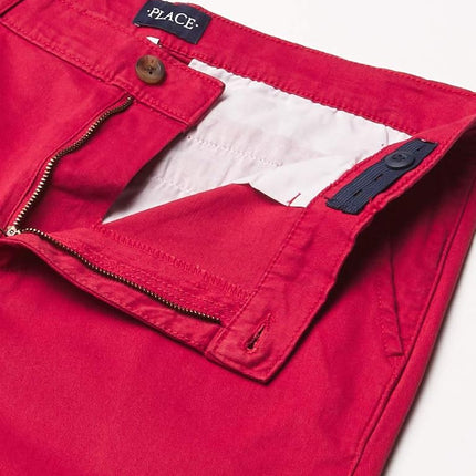 The Children's Place Boys' Uniform Stretch Skinny Chino Pants