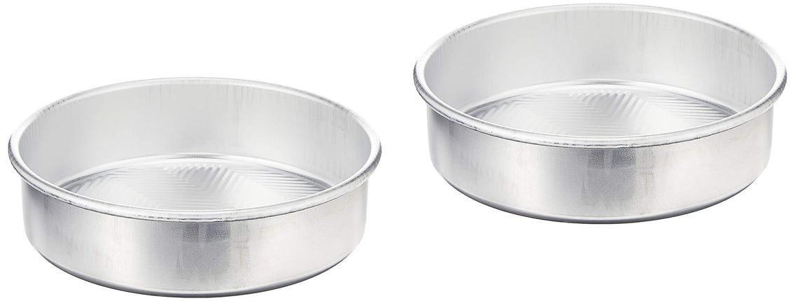 Nordic Ware Prism 9-Inch Round Cake Pan, 2-Pack, N