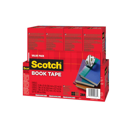 Cinta para libros Scotch paquete económico 845-VP