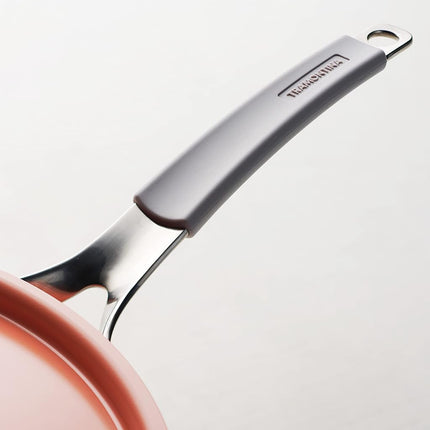 Tramontina All in One Plus Pan, 5 Qt Ceramic Non Stick (Persimmon Orange)