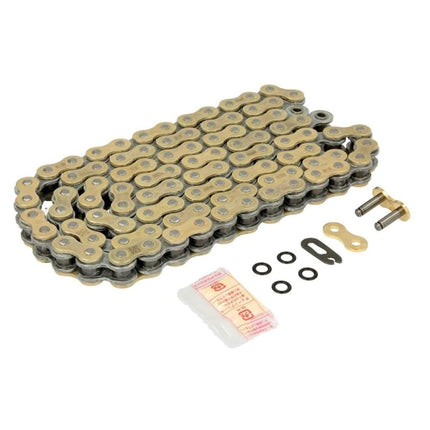 D.I.D 520VX3GB-96 520VX3 Gold X-Ring Chain 96 Link