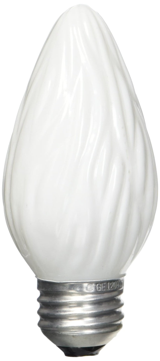 G E Lighting 75338 Medium Base Flame Shaped Decora